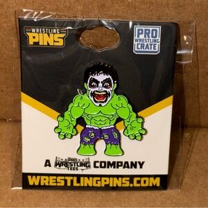 BNNO HulkHausen Pro Wrestling Crate Wrestler Pin